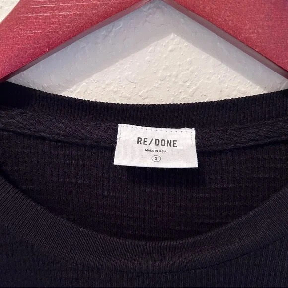 RE/DONE Cozy Waffle Thermal Top NWOT - Picture 10 of 10
